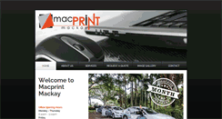 Desktop Screenshot of macprint.com.au