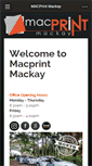 Mobile Screenshot of macprint.com.au