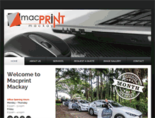 Tablet Screenshot of macprint.com.au